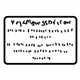 Mercedes-Benz 230-584-06-17 Caution Label Mercedes-Benz 230-584-06-17 Caution Label