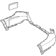 Mercedes-Benz 214-885-19-01-9999 TRIM, BUMPER Mercedes-Benz 214-885-19-01-9999 TRIM, BUMPER