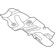 Mercedes-Benz 206-466-03-00 Heat Shield Mercedes-Benz 206-466-03-00 Heat Shield
