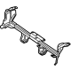 Mercedes-Benz 205-610-31-00 Front Crossmember Mercedes-Benz 205-610-31-00 Front Crossmember