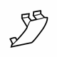 Mercedes-Benz WA-170-698-03-30 Rocker Molding Cap