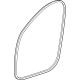 Mercedes-Benz 254-697-00-00 Surround Weatherstrip Mercedes-Benz 254-697-00-00 Surround Weatherstrip