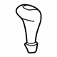 Mercedes-Benz 202-267-23-10-9C05 Shift Knob Mercedes-Benz 202-267-23-10-9C05 Shift Knob