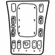 Mercedes-Benz 210-680-40-39-1400 Trim Plate Mercedes-Benz 210-680-40-39-1400 Trim Plate
