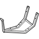 Mercedes-Benz 463-880-01-66 Skid Plate Clamp Mercedes-Benz 463-880-01-66 Skid Plate Clamp