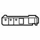 Mercedes-Benz 213-905-45-04-9E93 Multiplex Switch Mercedes-Benz 213-905-45-04-9E93 Multiplex Switch