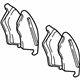 Mercedes-Benz 000-421-96-01 DISK BRAKE PAD Mercedes-Benz 000-421-96-01 DISK BRAKE PAD