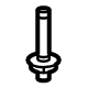 Mercedes-Benz 000000-004702 Control Arm Bolt Mercedes-Benz 000000-004702 Control Arm Bolt