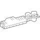 Mercedes-Benz 465-490-55-01 EXHAUST GAS LINE, REAR Mercedes-Benz 465-490-55-01 EXHAUST GAS LINE, REAR