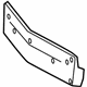 Mercedes-Benz 218-885-24-81 License Bracket Mercedes-Benz 218-885-24-81 License Bracket