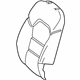 Mercedes-Benz 246-910-49-02 Seat Back Pad Mercedes-Benz 246-910-49-02 Seat Back Pad