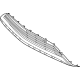 Mercedes-Benz 118-885-31-03 TRIM, BUMPER Mercedes-Benz 118-885-31-03 TRIM, BUMPER