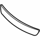 Mercedes-Benz 164-885-41-23 Air Grille Mercedes-Benz 164-885-41-23 Air Grille