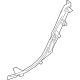 Mercedes-Benz 118-690-37-00-9051 Lower Quarter Trim