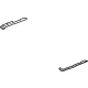 Mercedes-Benz 214-782-23-00 BEARING, WIND DEFLECTOR Mercedes-Benz 214-782-23-00 BEARING, WIND DEFLECTOR