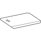 Mercedes-Benz 223-970-72-07-8U03 CAP, ARMREST