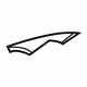 Mercedes-Benz 211-730-03-22-9D57 Molding Mercedes-Benz 211-730-03-22-9D57 Molding