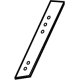 Mercedes-Benz 232-628-12-00 Diagonal Brace Mercedes-Benz 232-628-12-00 Diagonal Brace
