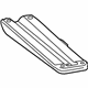 Mercedes-Benz 166-242-09-32 Rear Support Reinforcement Mercedes-Benz 166-242-09-32 Rear Support Reinforcement