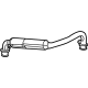Mercedes-Benz 243-501-00-00 COOLANT PIPE