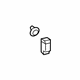 Mercedes-Benz 177-991-00-00-64 Rocker Molding Clip Mercedes-Benz 177-991-00-00-64 Rocker Molding Clip