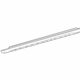 Mercedes-Benz 177-698-01-00-9999 Rocker Molding Mercedes-Benz 177-698-01-00-9999 Rocker Molding