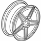 Mercedes-Benz 205-401-95-00-7X23 Wheel, Alloy Mercedes-Benz 205-401-95-00-7X23 Wheel, Alloy