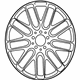 Mercedes-Benz 205-401-17-00-7X21 Wheel, Alloy Mercedes-Benz 205-401-17-00-7X21 Wheel, Alloy