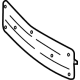 Mercedes-Benz 213-885-08-81 License Bracket Mercedes-Benz 213-885-08-81 License Bracket