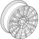 Mercedes-Benz 236-401-23-00-7X23 EXCHANGE SPOKE WHEEL Mercedes-Benz 236-401-23-00-7X23 EXCHANGE SPOKE WHEEL