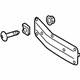 Mercedes-Benz 205-880-12-44 License Bracket Mercedes-Benz 205-880-12-44 License Bracket
