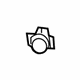 Mercedes-Benz 205-884-00-74 Parking Sensor Blank Cover Mercedes-Benz 205-884-00-74 Parking Sensor Blank Cover