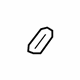Mercedes-Benz 204-693-05-17-9051 Rear Sill Plate Lock Cover Mercedes-Benz 204-693-05-17-9051 Rear Sill Plate Lock Cover