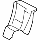 Mercedes-Benz 203-920-08-16 Seat Back Pad Mercedes-Benz 203-920-08-16 Seat Back Pad