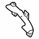 Mercedes-Benz 156-885-78-00 Inner Cover Mercedes-Benz 156-885-78-00 Inner Cover