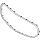 Mercedes-Benz 206-888-47-00 Grille Surround Mercedes-Benz 206-888-47-00 Grille Surround