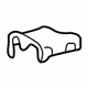 Mercedes-Benz 163-929-04-43 Upper Cover Mercedes-Benz 163-929-04-43 Upper Cover