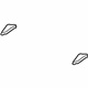 Mercedes-Benz 202-646-00-26 Hinge Reinforcement Mercedes-Benz 202-646-00-26 Hinge Reinforcement