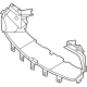 Mercedes-Benz 213-885-12-06 Center Duct Mercedes-Benz 213-885-12-06 Center Duct