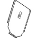 Mercedes-Benz 167-933-01-00-7Q14 Seat Back Panel Mercedes-Benz 167-933-01-00-7Q14 Seat Back Panel