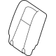 Mercedes-Benz 167-930-77-01-8V48 Seat Back Cover Mercedes-Benz 167-930-77-01-8V48 Seat Back Cover