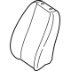 Mercedes-Benz 907-910-53-01-9K45 COVER FOR SEAT BACKREST Mercedes-Benz 907-910-53-01-9K45 COVER FOR SEAT BACKREST