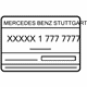 Mercedes-Benz 000-817-00-00 SYMBOL SIGN Mercedes-Benz 000-817-00-00 SYMBOL SIGN