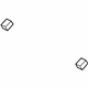 Mercedes-Benz 220-671-02-97 Back Glass Pad Mercedes-Benz 220-671-02-97 Back Glass Pad