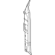Mercedes-Benz 254-889-00-00 Rear Seal Mercedes-Benz 254-889-00-00 Rear Seal