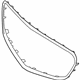 Mercedes-Benz 212-885-25-74 Grille Surround Mercedes-Benz 212-885-25-74 Grille Surround