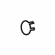 Mercedes-Benz 251-971-01-28-7E94 Front Cover Cap Mercedes-Benz 251-971-01-28-7E94 Front Cover Cap