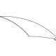 Mercedes-Benz 190-740-29-00 Lift Gate Glass Mercedes-Benz 190-740-29-00 Lift Gate Glass