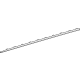 Mercedes-Benz 214-698-05-00 TRIM STRIP Mercedes-Benz 214-698-05-00 TRIM STRIP