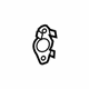 Mercedes-Benz 278-181-05-80 Oil Return Tube Lower Seal Mercedes-Benz 278-181-05-80 Oil Return Tube Lower Seal